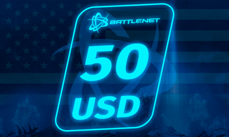 50 USD BattleNet