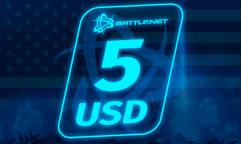5 USD BattleNet