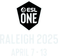 Логотип турнира ESL One Raleigh 2025