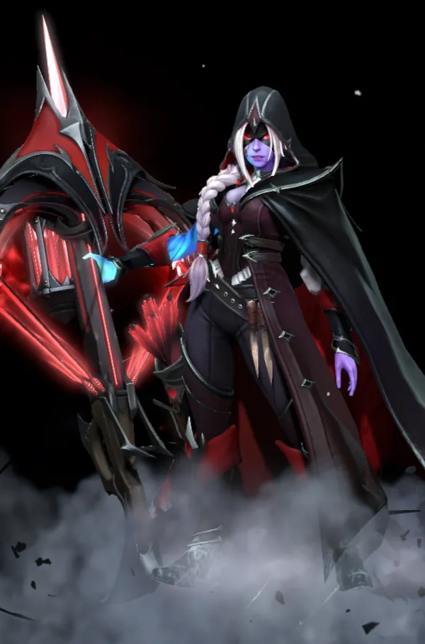 Drow Ranger — Sepulchral Stalker, стиль Stealth