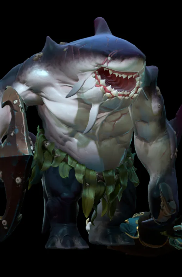 Tidehunter — Maw of the Megalodon, стиль Maw of the Megalodon