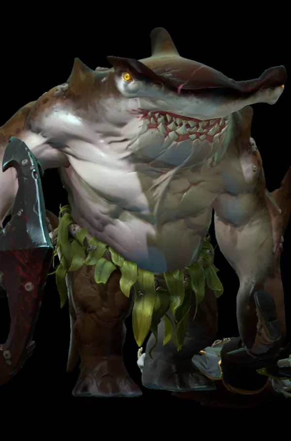 Tidehunter — Maw of the Megalodon, стиль The Hammer of Maelrawn